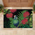 New Zealand Tui Bird Christmas Rubber Doormat Maori Fern Mix Pohotukawa