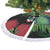 New Zealand Tui Bird Christmas Tree Skirt Maori Fern Mix Pohotukawa