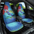 New Zealand Takahe Christmas Car Seat Cover Maori Fern Mix Pohotukawa