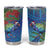 New Zealand Takahe Christmas Tumbler Cup Maori Fern Mix Pohotukawa