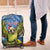 Personalised Jumping Kakapo Christmas Luggage Cover New Zealand Fern - Starry Night Style