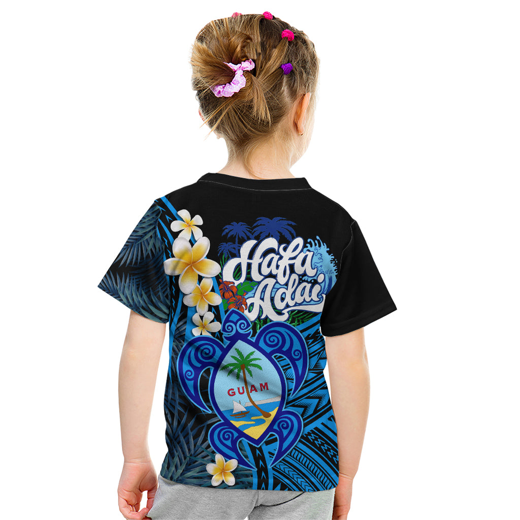 Hafa Adai Guam Kid T Shirt Guahan Sea Turtle Tropical Style LT14 - Polynesian Pride