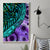 New Zealand Paua Shell With Australia Opal Unique Combine Canvas Wall Art LT14 - Polynesian Pride