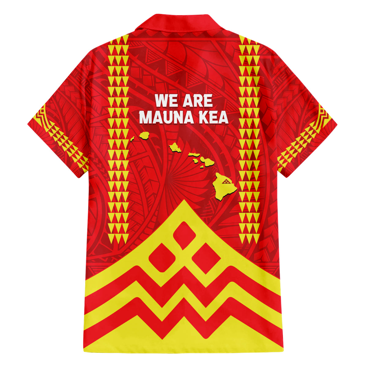 Hawaii Mauna Kea Family Matching Short Sleeve Bodycon Dress and Hawaiian Shirt Hawaiian Kakau Tribal Pattern LT14 - Polynesian Pride