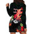 Hawaii Mauna Kea Hoodie Dress White Mountain With Nene Tropical Vibes LT14 - Polynesian Pride