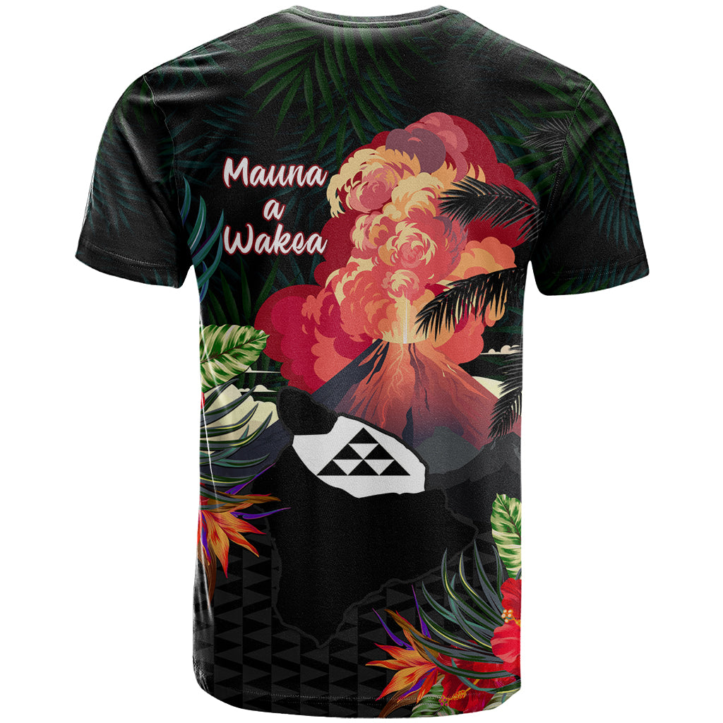 Hawaii Mauna Kea T Shirt White Mountain With Nene Tropical Vibes LT14 - Polynesian Pride
