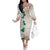 Cook Islands Tiare Maori With Conch Shell Family Matching Off The Shoulder Long Sleeve Dress and Hawaiian Shirt 2025 Pasifika Polynesian Tattoo