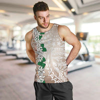 Cook Islands Tiare Maori With Conch Shell Men Tank Top 2025 Pasifika Polynesian Tattoo