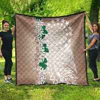 Cook Islands Tiare Maori With Conch Shell Quilt 2025 Pasifika Polynesian Tattoo LT14 - Polynesian Pride