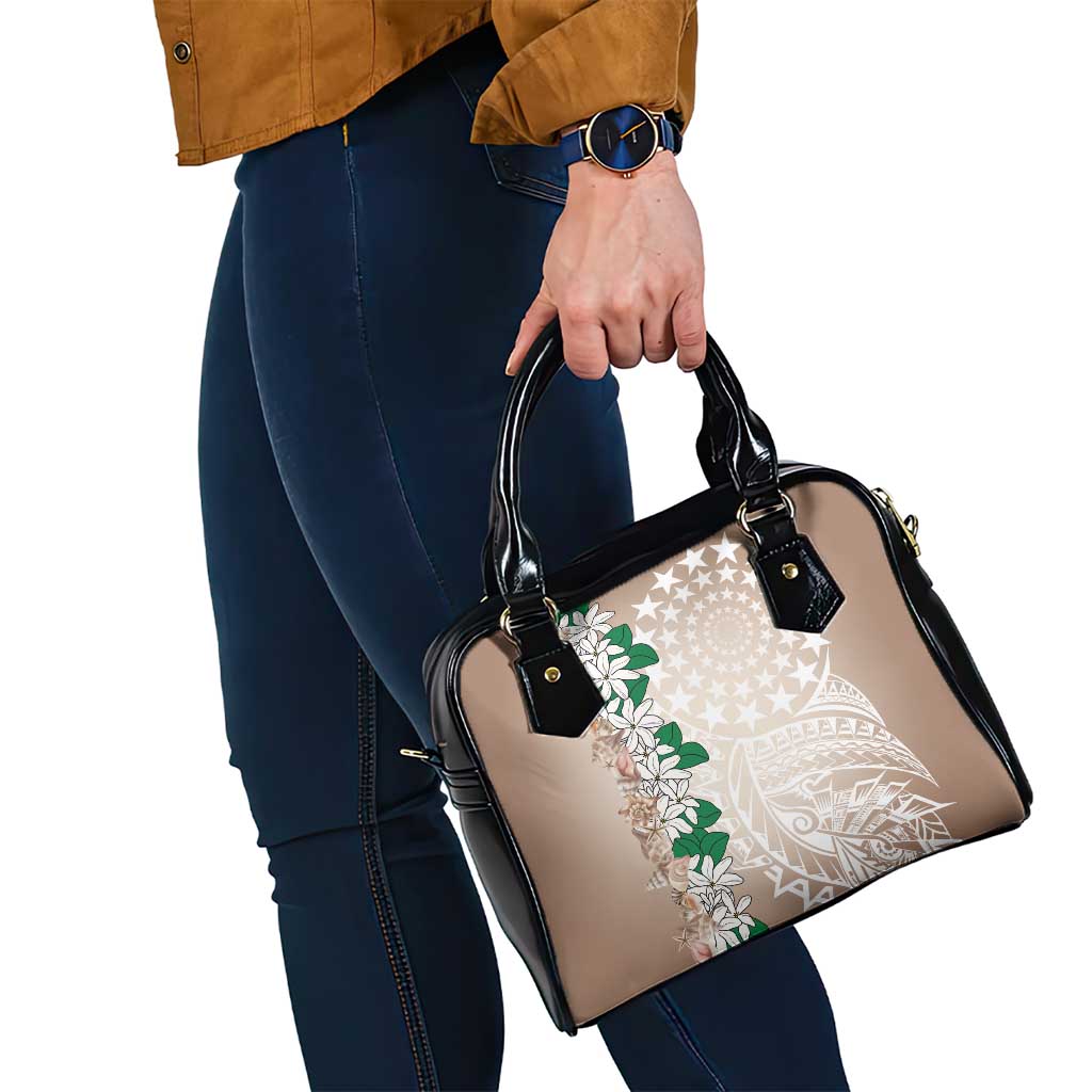 Cook Islands Tiare Maori With Conch Shell Shoulder Handbag 2025 Pasifika Polynesian Tattoo