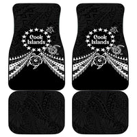 Kia Orana Cook Islands Car Mats 2025 Pasifika Polynesian Turtle Black Color