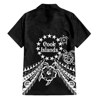 Kia Orana Cook Islands Hawaiian Shirt 2025 Pasifika Polynesian Turtle Black Color