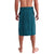 Kia Orana Cook Islands Lavalava Polynesian Turtle Crowberry Blue Color