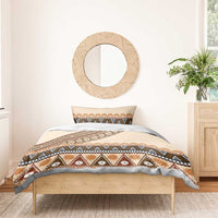 Bula Fiji Bedding Set 2025 Pasifika Traditional Fijian Masi LT14 - Polynesian Pride