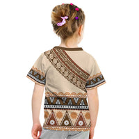 Bula Fiji Kid T Shirt 2025 Pasifika Traditional Fijian Masi