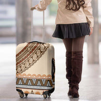Bula Fiji Luggage Cover 2025 Pasifika Traditional Fijian Masi LT14 - Polynesian Pride
