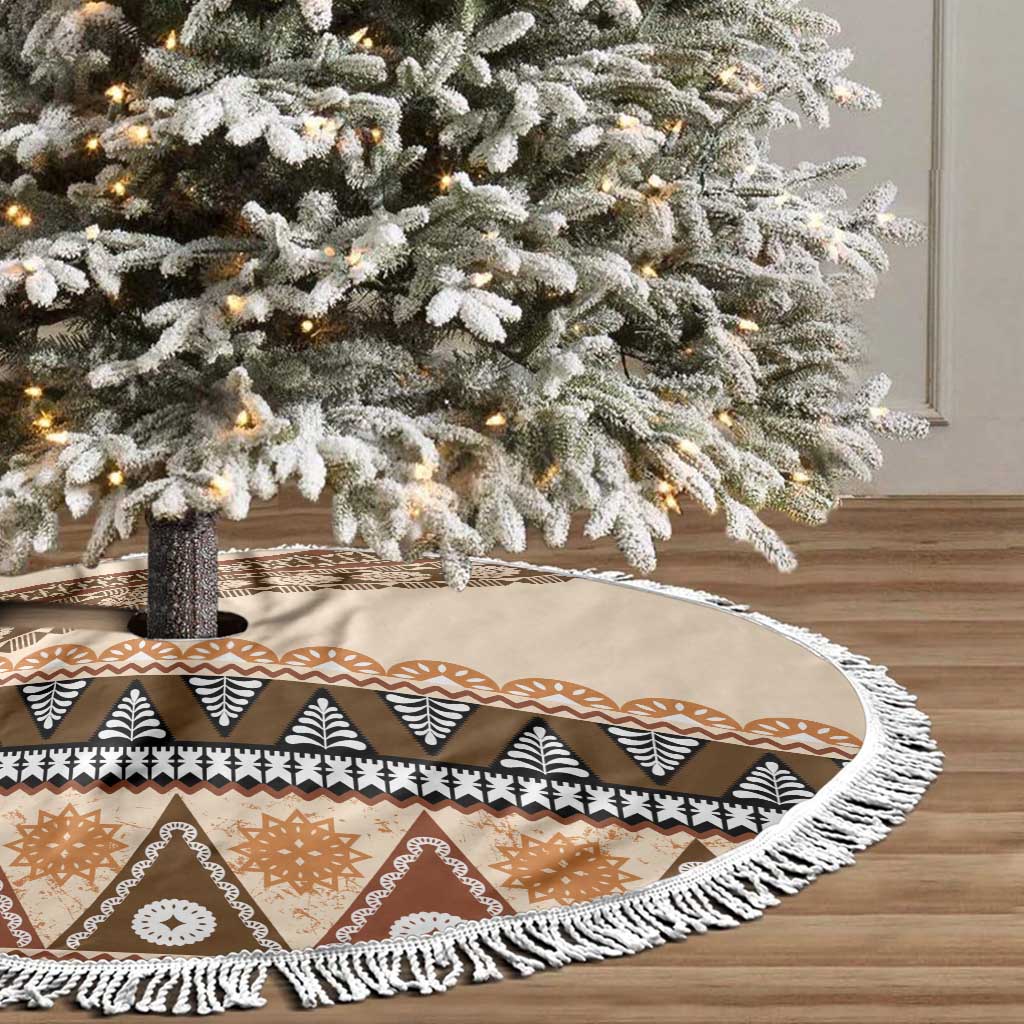 Bula Fiji Tree Skirt 2025 Pasifika Traditional Fijian Masi - Polynesian Pride