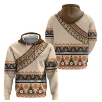 Bula Fiji Zip Hoodie 2025 Pasifika Traditional Fijian Masi LT14 - Polynesian Pride