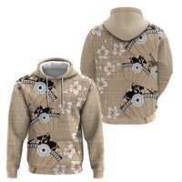 Bula Fiji Iri Buli Hoodie Woven Fan With Fijian Tapa LT14 - Polynesian Pride