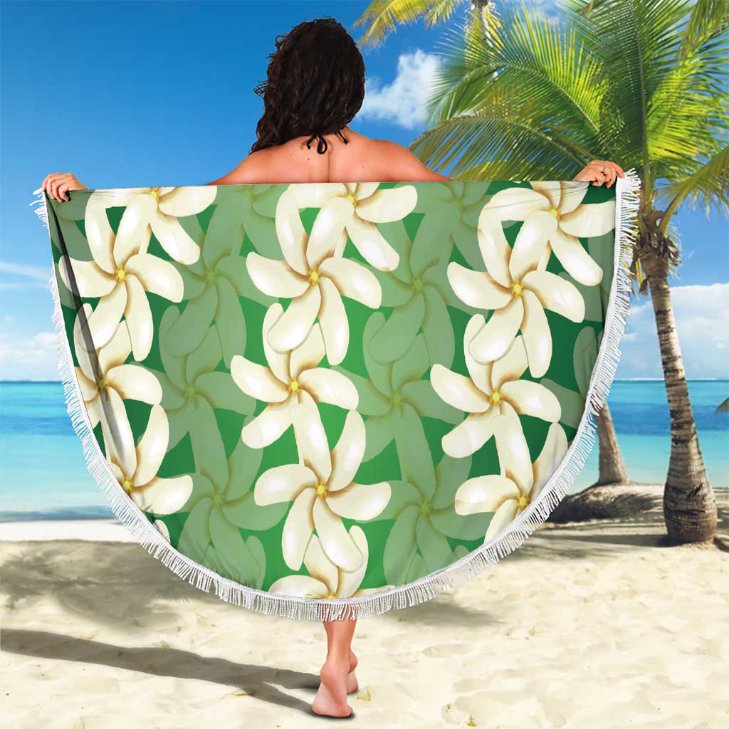 Ia Orana Tahiti Tiare Maori Seamless Style Beach Blanket LT14 - Polynesian Pride