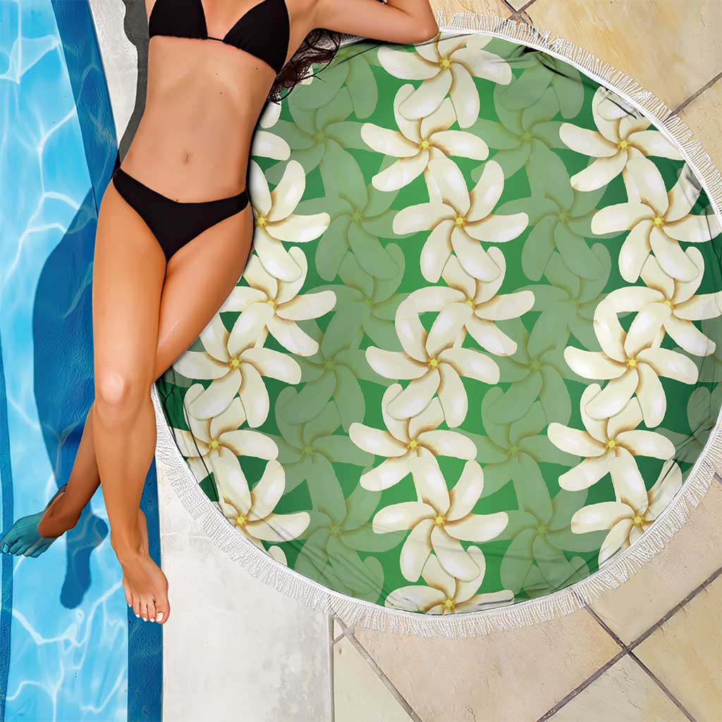 Ia Orana Tahiti Tiare Maori Seamless Style Beach Blanket LT14 - Polynesian Pride