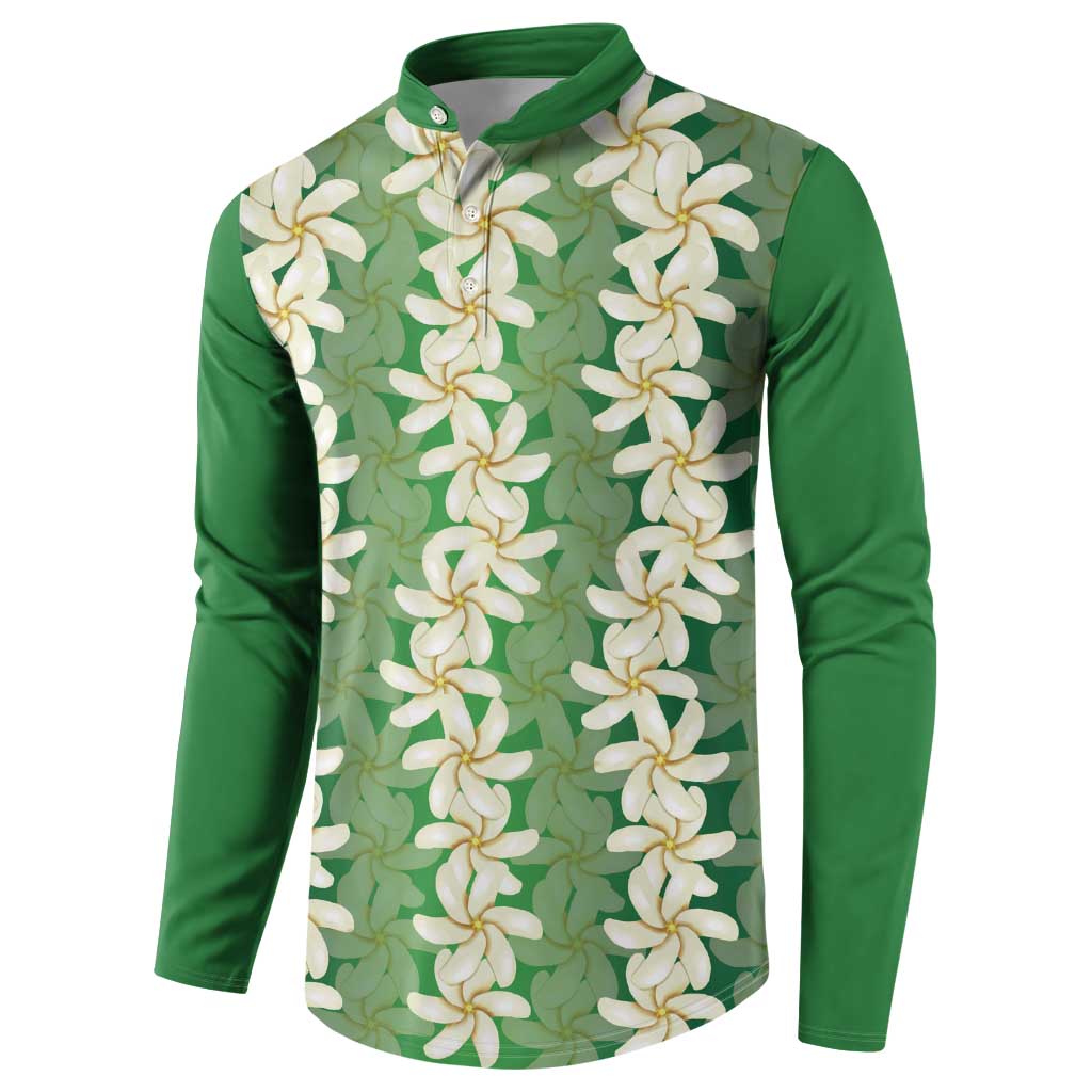 Ia Orana Tahiti Tiare Maori Seamless Style Button Sweatshirt LT14 - Polynesian Pride