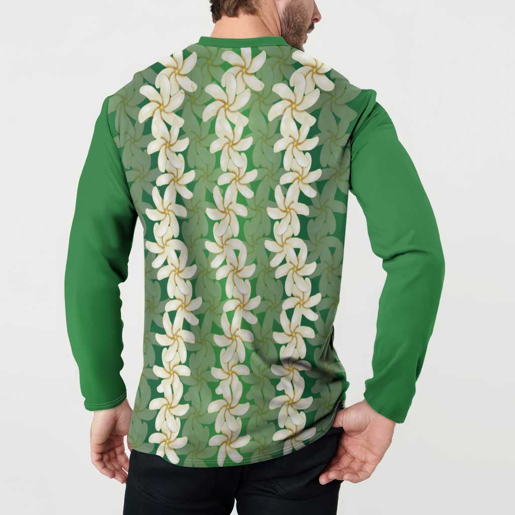 Ia Orana Tahiti Tiare Maori Seamless Style Button Sweatshirt LT14 - Polynesian Pride