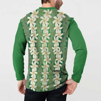 Ia Orana Tahiti Tiare Maori Seamless Style Button Sweatshirt LT14 - Polynesian Pride