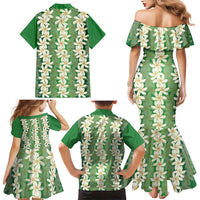 Ia Orana Tahiti Tiare Maori Seamless Style Family Matching Mermaid Dress and Hawaiian Shirt LT14 - Polynesian Pride