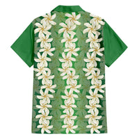 Ia Orana Tahiti Tiare Maori Seamless Style Family Matching Off Shoulder Maxi Dress and Hawaiian Shirt LT14 - Polynesian Pride