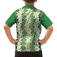 Ia Orana Tahiti Tiare Maori Seamless Style Family Matching Tank Maxi Dress and Hawaiian Shirt LT14 - Polynesian Pride