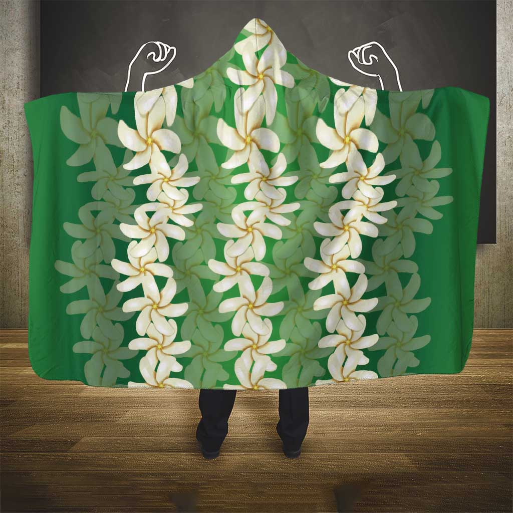 Ia Orana Tahiti Tiare Maori Seamless Style Hooded Blanket LT14 - Polynesian Pride