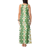 Ia Orana Tahiti Tiare Maori Seamless Style Tank Maxi Dress