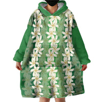Ia Orana Tahiti Tiare Maori Seamless Style Wearable Blanket Hoodie LT14 - Polynesian Pride