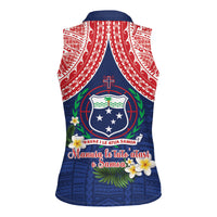 Samoan Independence Day Women Sleeveless Polo Shirt Manuia Le Tutoatasi O Samoa