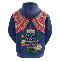 Samoan Independence Day Zip Hoodie Manuia Le Tutoatasi O Samoa