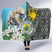 Cotabato Philippines Province Hooded Blanket Filipino Eagle Sampaguita Tinalak Pattern