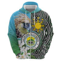 Cotabato Philippines Province Hoodie Filipino Eagle Sampaguita Tinalak Pattern