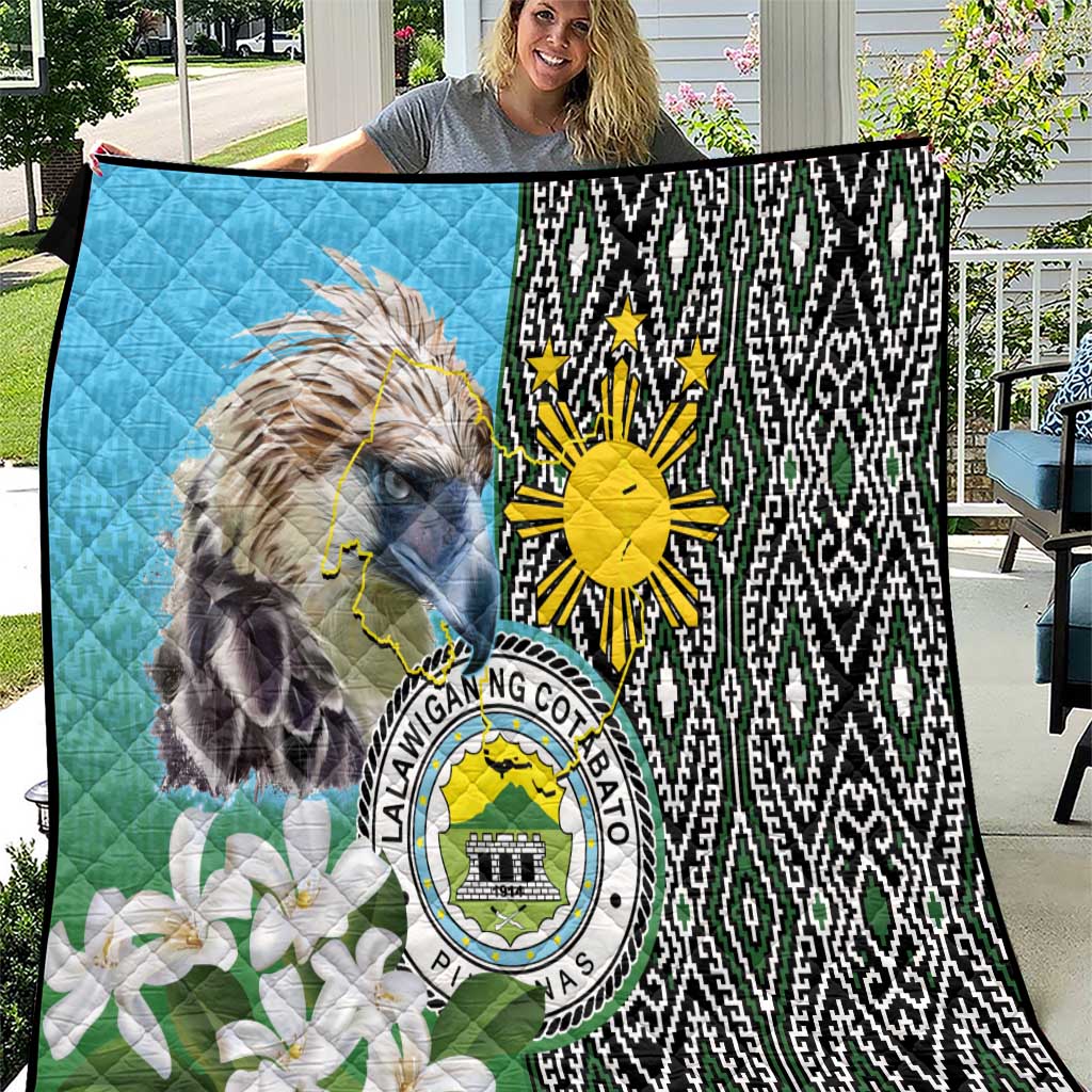 Cotabato Philippines Province Quilt Filipino Eagle Sampaguita Tinalak Pattern