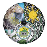 Cotabato Philippines Province Spare Tire Cover Filipino Eagle Sampaguita Tinalak Pattern