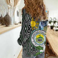 Cotabato Philippines Province Women Casual Shirt Filipino Eagle Sampaguita Tinalak Pattern