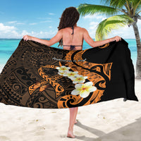 Liver Cancer Awareness Month Sarong Awareness Is Key Orange Polynesian Ribbon