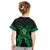 ADHD Awareness Month You Matter Kid T Shirt Green Polynesian Ribbon