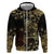 Frangipani Festival Rabaul Hoodie PNG Tribal Baining Mask Tattoo - Polynesian Pride