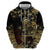 Frangipani Festival Rabaul Hoodie PNG Tribal Baining Mask Tattoo - Polynesian Pride