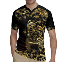 Frangipani Festival Rabaul Rugby Jersey PNG Tribal Baining Mask Tattoo LT14 - Polynesian Pride
