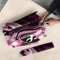 Pink Black Aloha Hawaii Umbrella Polynesian Shark Tattoo Plumeria LT14 - Polynesian Pride