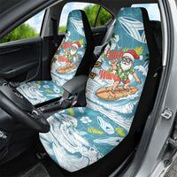 Hawaii Summer Christmas Car Seat Cover Surfing Santa Shaka Catch The Wave LT14 - Polynesian Pride