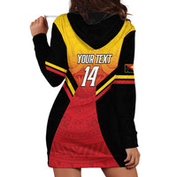 Papua New Guinea Rugby Custom Hoodie Dress Go PNG Hunters Polynesian Pattern LT14 - Polynesian Pride