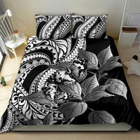 Kamehameha Butterfly Hawaii Bedding Set Hawaiian Pulelehua Mamaki Black Color LT14 - Polynesian Pride